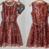 SS25 Leopard mini dress with stras